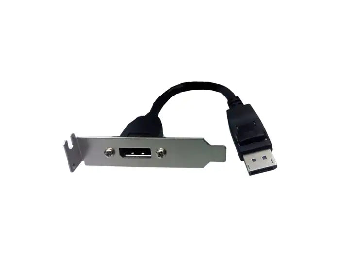 Refurbished | ADAPTOR DISPLAYPORT MALE TO DISPLAYPOR FEMALE BRACKED 0.2M