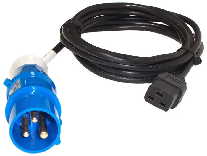 Refurbished | CABLE POWER CORD MENEKES 16A TYP248-FEMALE C19 3M BLACK