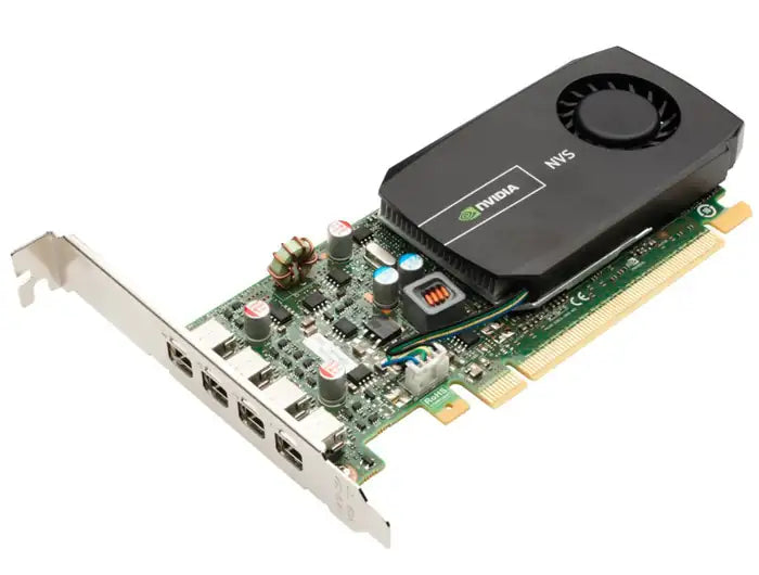 Refurbished | VGA 2GB NVIDIA NVS-510 MINI DISPLAY PORTx4 PCI-EX FP