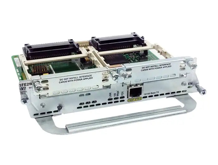 Refurbished | CISCO MODULE NM-1FE2W 1x10/100 ETHERNET 2xWAN CARD