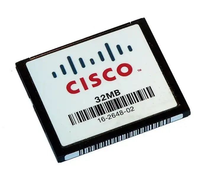 Refurbished | FLASH CARD 32MB CISCO CF FOR CISCO 1800