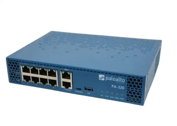 Refurbished | FIREWALL PALO ALTO PA-220 8x10/100/1000 /USB/microUSB DUAL