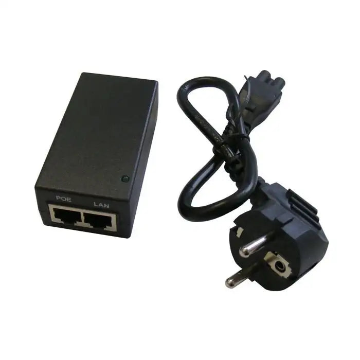 Refurbished | POE INJECTOR 48V 24W GIGABIT BRICK TYPE WITH CABLE ESD PROTECTED NEW
