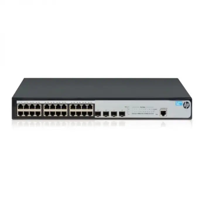 Refurbished | SWITCH ETH 24P 1GBE 4×SFP HP1920‑24G JG924A L3
