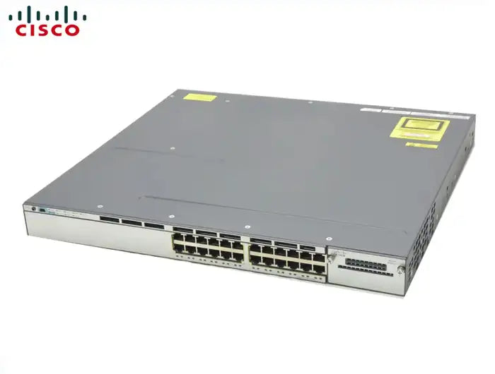 Refurbished | SWITCH ETH 24P 1GBE RJ45 CISCO C3750X-24T-L 1X350W LAN BASE