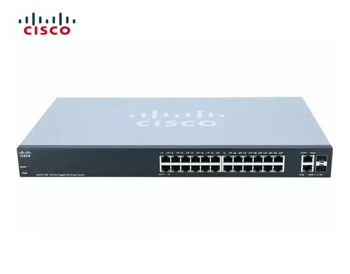 Refurbished | SWITCH ETH 26P 1GB CISCO SG220 2X COMBO SFP/GBE POE