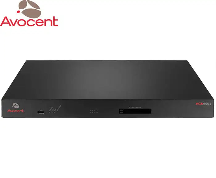 Refurbished | KVM AVOCENT ACS 6004 4-Port Console Server W/MODEM/SINGLE AC