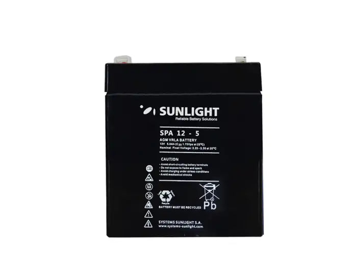 Refurbished | BATTERY VRLA RECHARGABLE 12V-5AH FOR UPS NEW