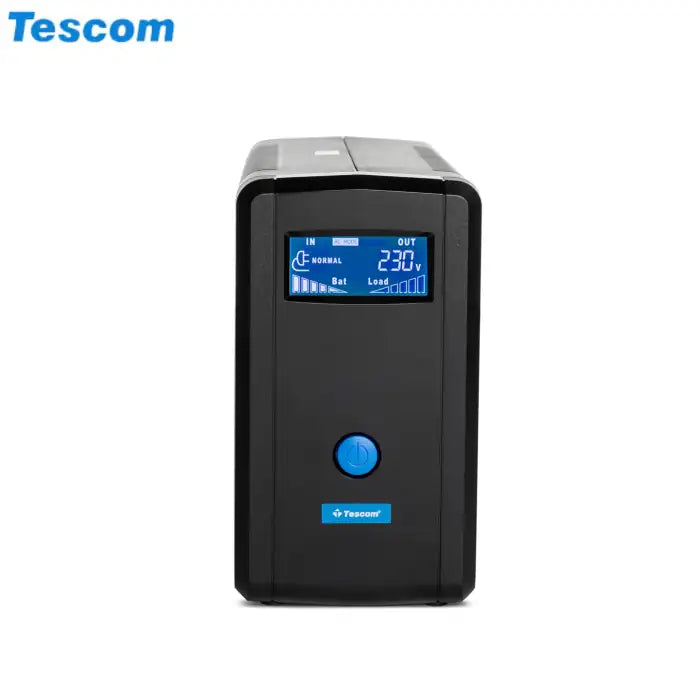 Refurbished | UPS 650VA TESCOM LEO PLUS LCD 650AP WITH USB PORT TOWER NEW
