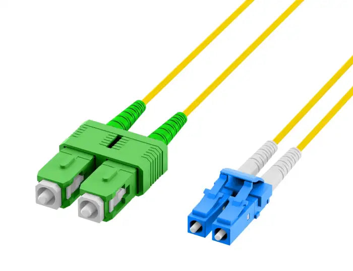 FIBER OPTICAL PATCH CORD LC-SC/APC SINGLE MODE 9/125 14M