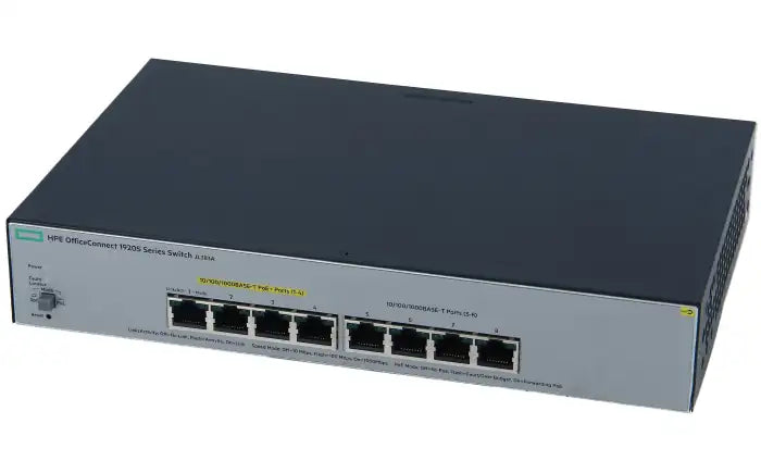 Refurbished | SWITCH ETH 8P 1GBE HPE 1920S-8G 4Ports POE+ 65W NEW