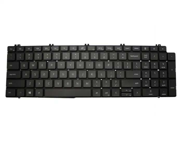 DELL LATITUDE 5300 7550 7560 7750 KEYBOARD US BL NEW