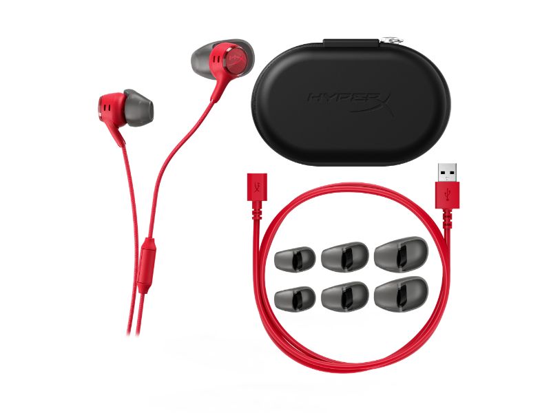HyperX Cloud Earbuds III S Red — BN7S2AA