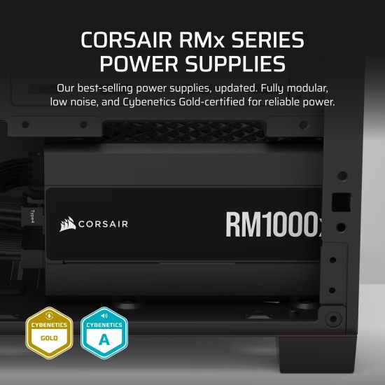 CORSAIR PSU RM1000x (Gold, Fully Modular