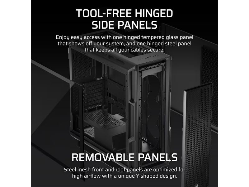 CORSAIR Case 5000D FRAME (Mid-Tower, BL