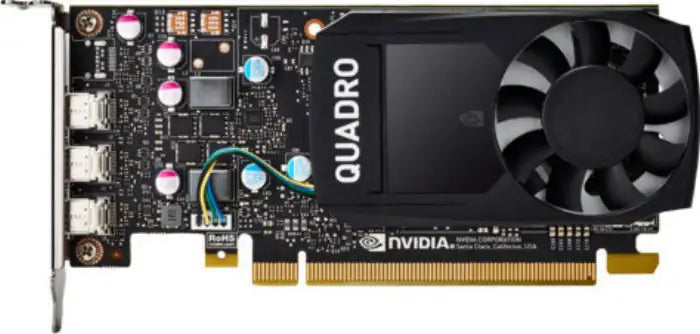 Refurbished | VGA 5GB GDDR5 NVIDIA QUADRO P2000 4x DISPLAY PORT PCI-E
