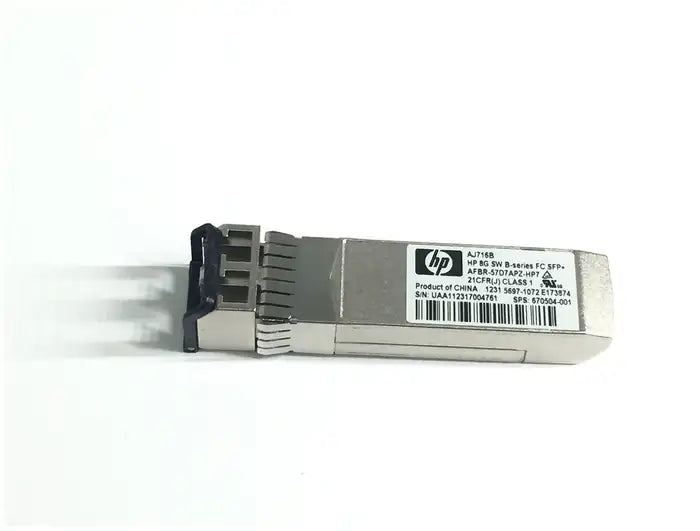 Refurbished | FC SFP HP 8GB SHORT WAVE B-SERIES SFP+ SW MODULE