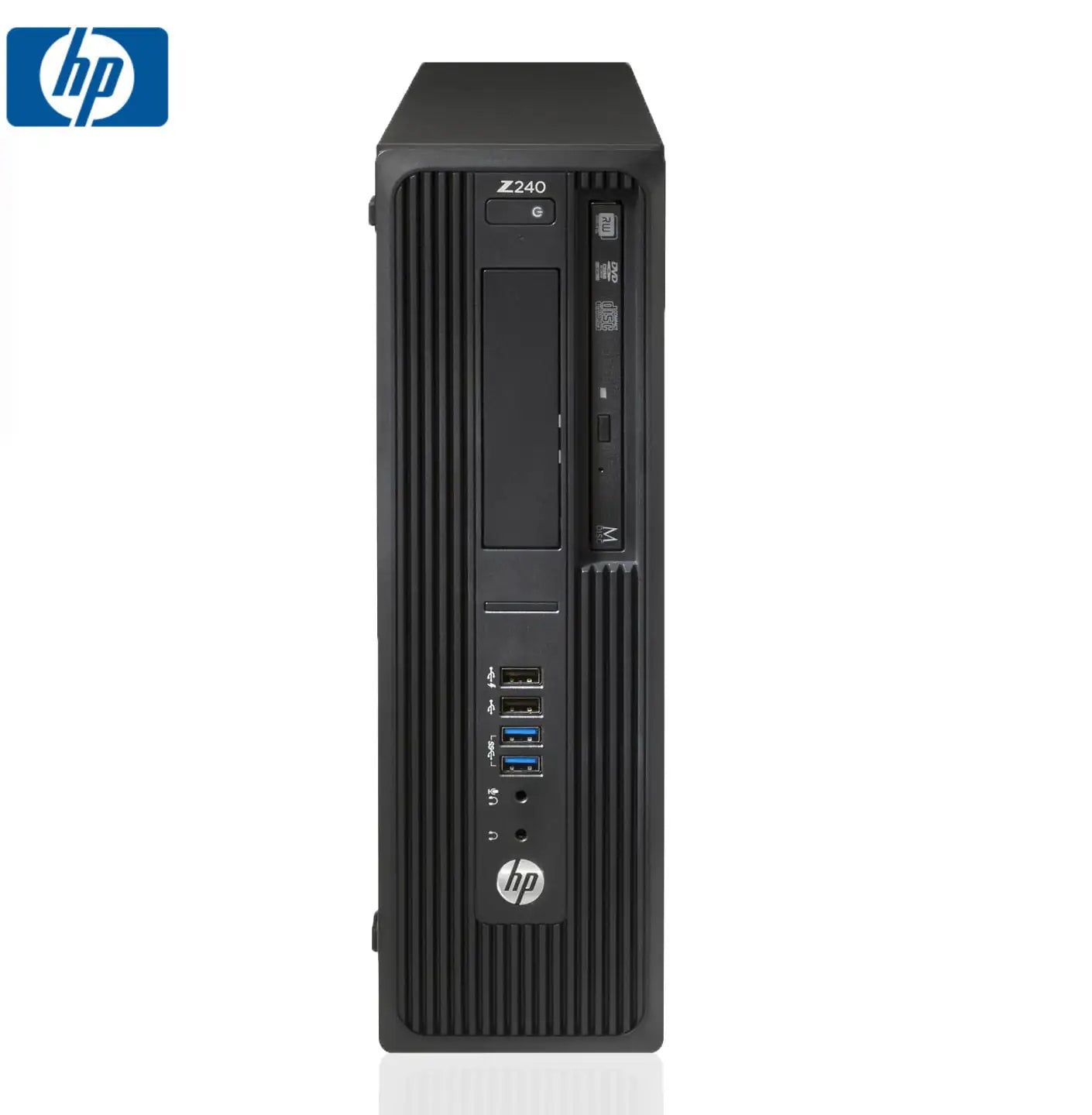 Refurbished | PC Workstation HP Z240 SFF E3-1225v5/1X8GB/256GB-SSD/ODD