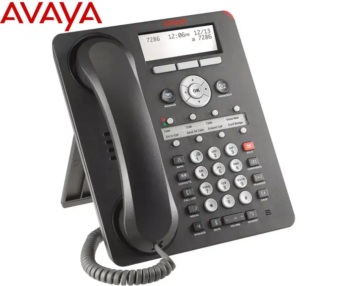Refurbished | IP PHONE AVAYA 1608 GRADE A-/WITH HANDSET/WITH BASE/ONLY POE