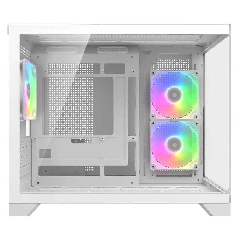 CC-COUGAR Case FV150 Mini RGB | Micro ATX White