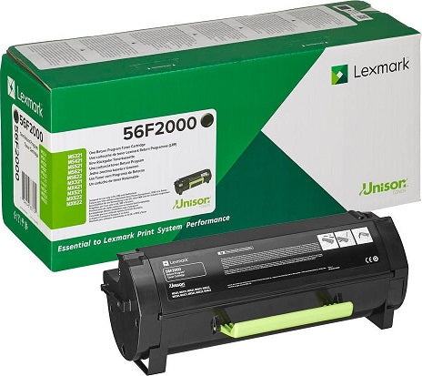 LEXMARK Toner Standard Black 56F2000