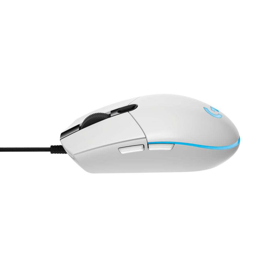 LOGITECH Mouse Gaming G102 Lightsync White