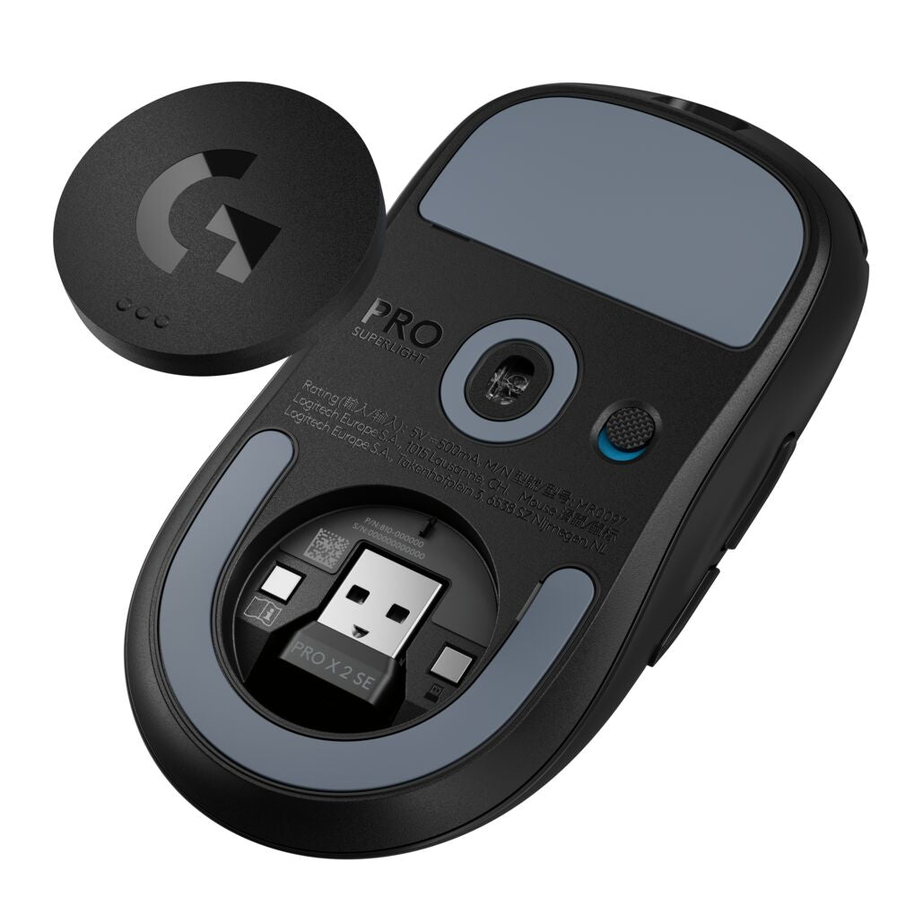 LOGITECH Mouse Gaming G Pro 2 Lightspeed S.E Graphite