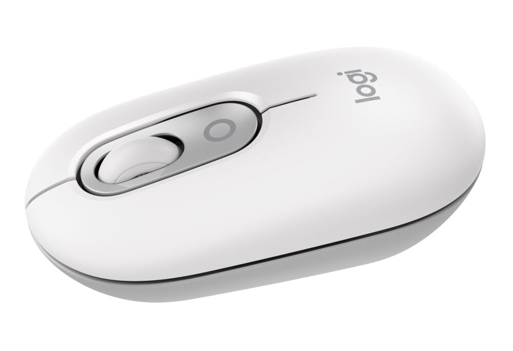 LOGITECH Mouse POP Wireless With Emoji Button White