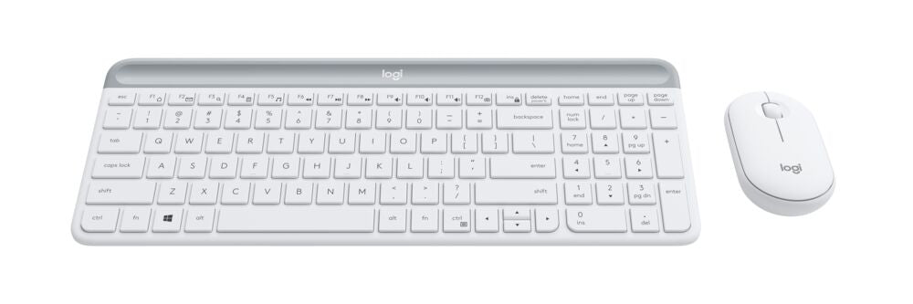 LOGITECH Keyboard/Mouse Wireless MK470 White
