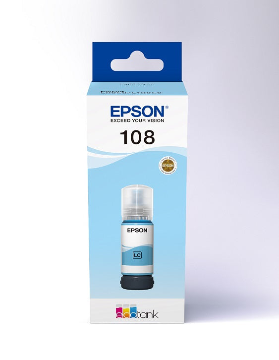 EPSON Ink Bottle Light Cyan C13T09C54A