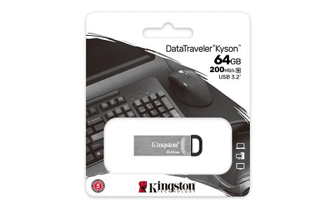 KINGSTON USB Stick Data Traveler DTKN/64GB | USB 3.2 | Silver