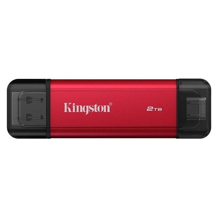 KINGSTON EXTERNAL DUAL PORTABLE SSD SPSD/2TB USB-C/A 3.2 Gen 2 2TB