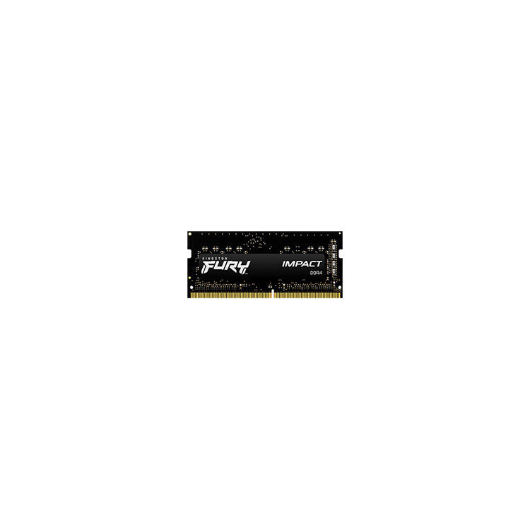 KINGSTON Memory KF432S20IBK2/32 | FURY Impact DDR4 SODIMM | 3200MT/s | KIT OF 2 2X16GB