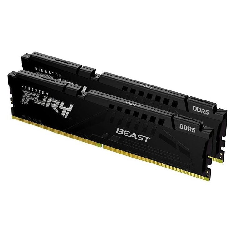 KINGSTON Memory KF560C36BBE2K2-64 FURY Beast Black DDR5 | 6000MT/s | 64GB KIT OF 2