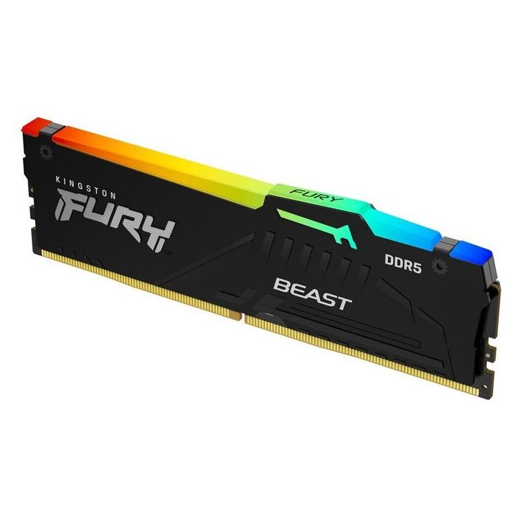 KINGSTON Memory KF556C40BBA-8 FURY BEAST RGB DDR5 | 5600MT/s | 8GB