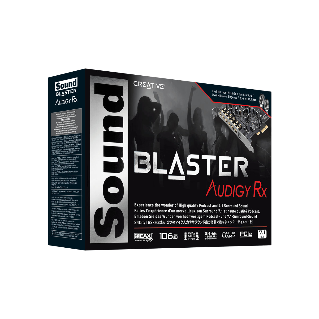 CREATIVE Κάρτα Ήχου Sound Blaster Audigy RX