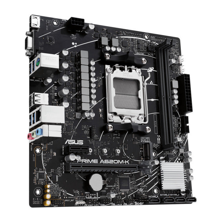ASUS MOTHERBOARD PRIME A620M-K, AM5 , MATX, DDR5