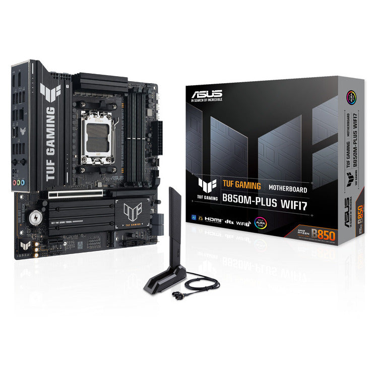 ASUS MOTHERBOARD TUF GAMING B850M-PLUS WIFI7 | AM5 | MATX