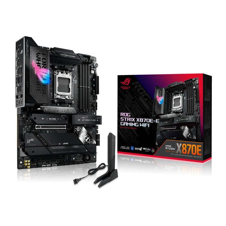 ASUS MOTHERBOARD ROG STRIX X870E-E GAMING WIFI AM5, DDR5, ATX