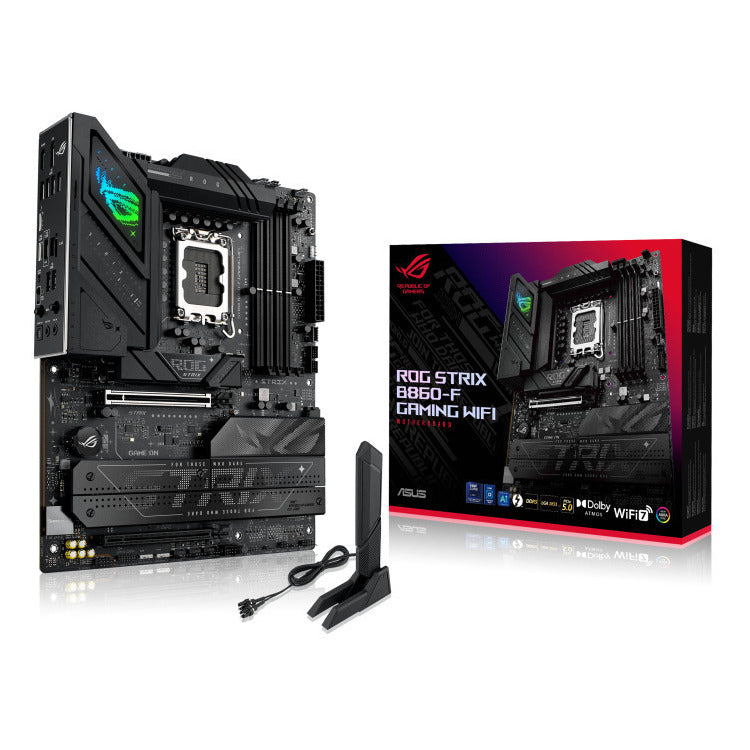 ASUS MOTHERBOARD ROG STRIX B860-F GAMING WIFI | DDR5 | 1851 ATX