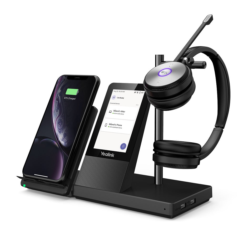 YEALINK WH66 DUAL WORKSTATION DECT WIRELESS HEADSET