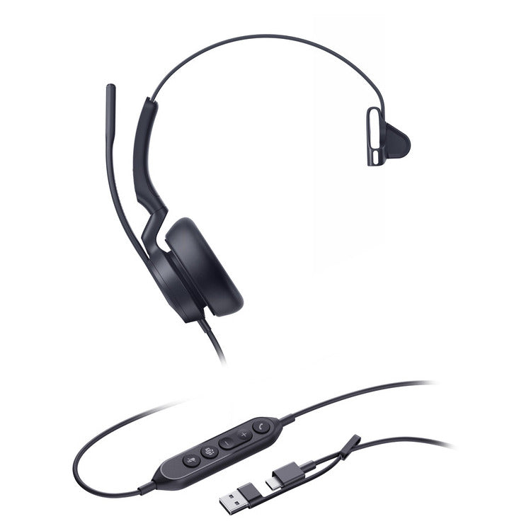 YEALINK HEADSET UH46 MONO TEAMS USB C/A
