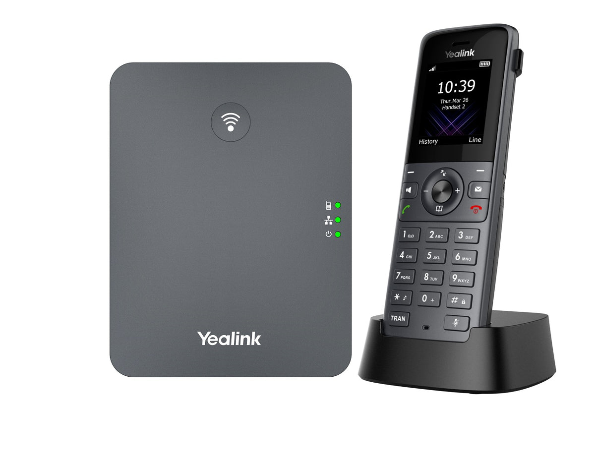 YEALINK W73P CORDLESS PHONE SYSTEM PACKAGE