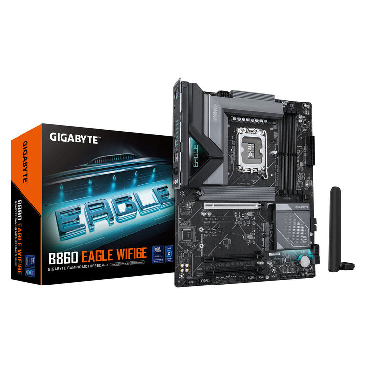 GIGABYTE MOTHERBOARD B860 EAGLE WIFI6E DDR5 | 1851 | ATX