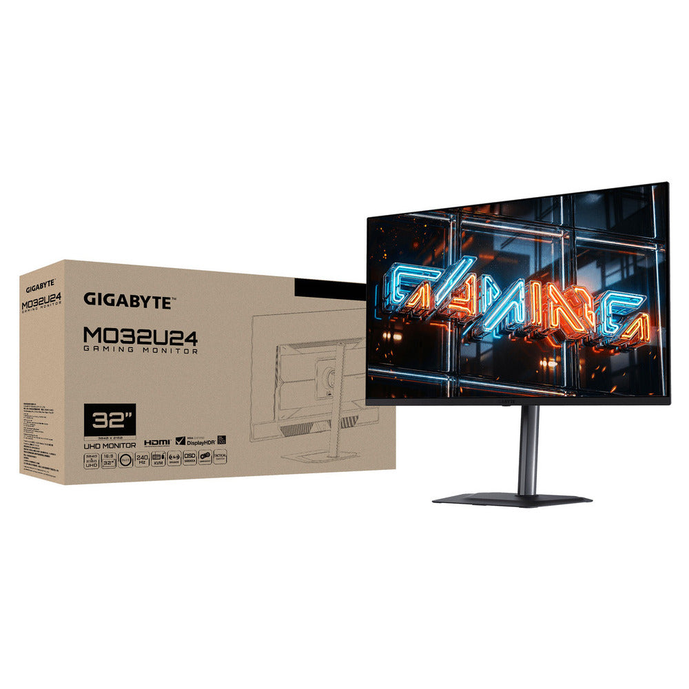 GIGABYTE MONITOR MO32U24 31,5" QD-OLED , HDMI, DP,3YearsW