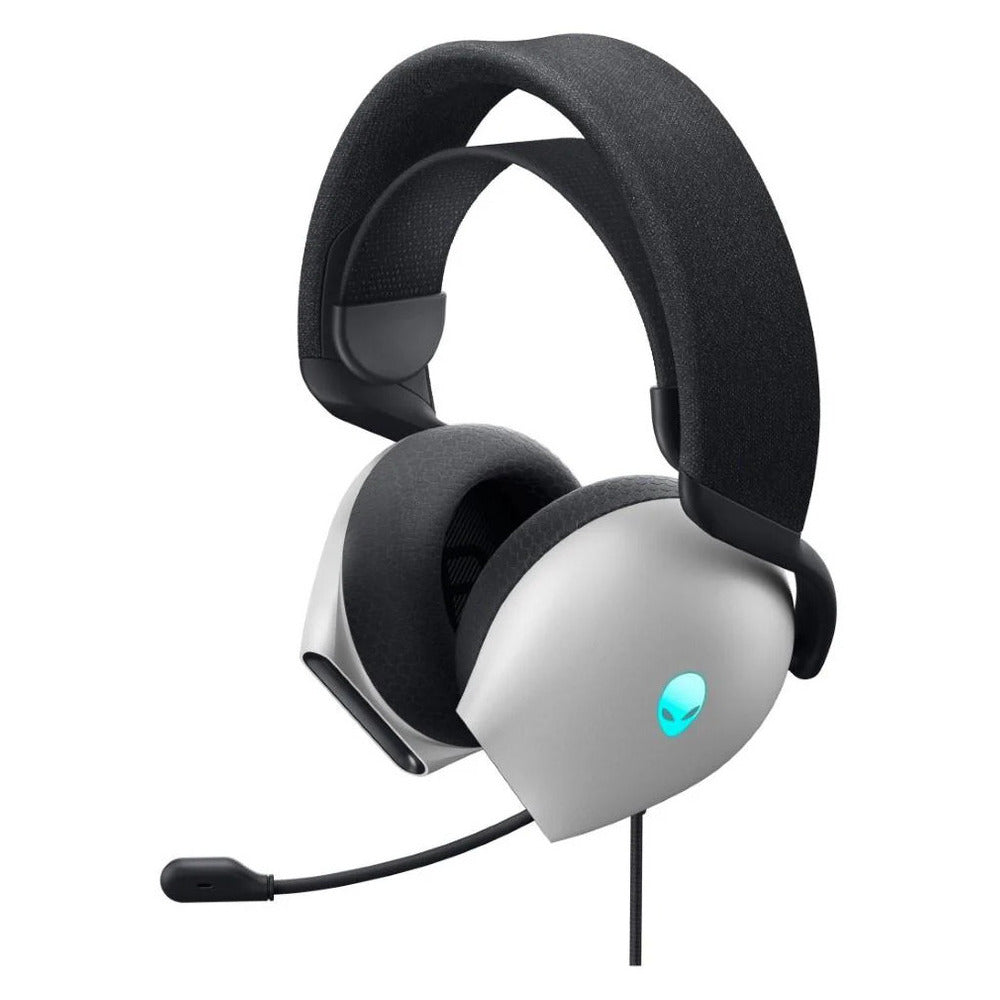 DELL Alienware Wired Gaming Headset — AW520H — Lunar Light