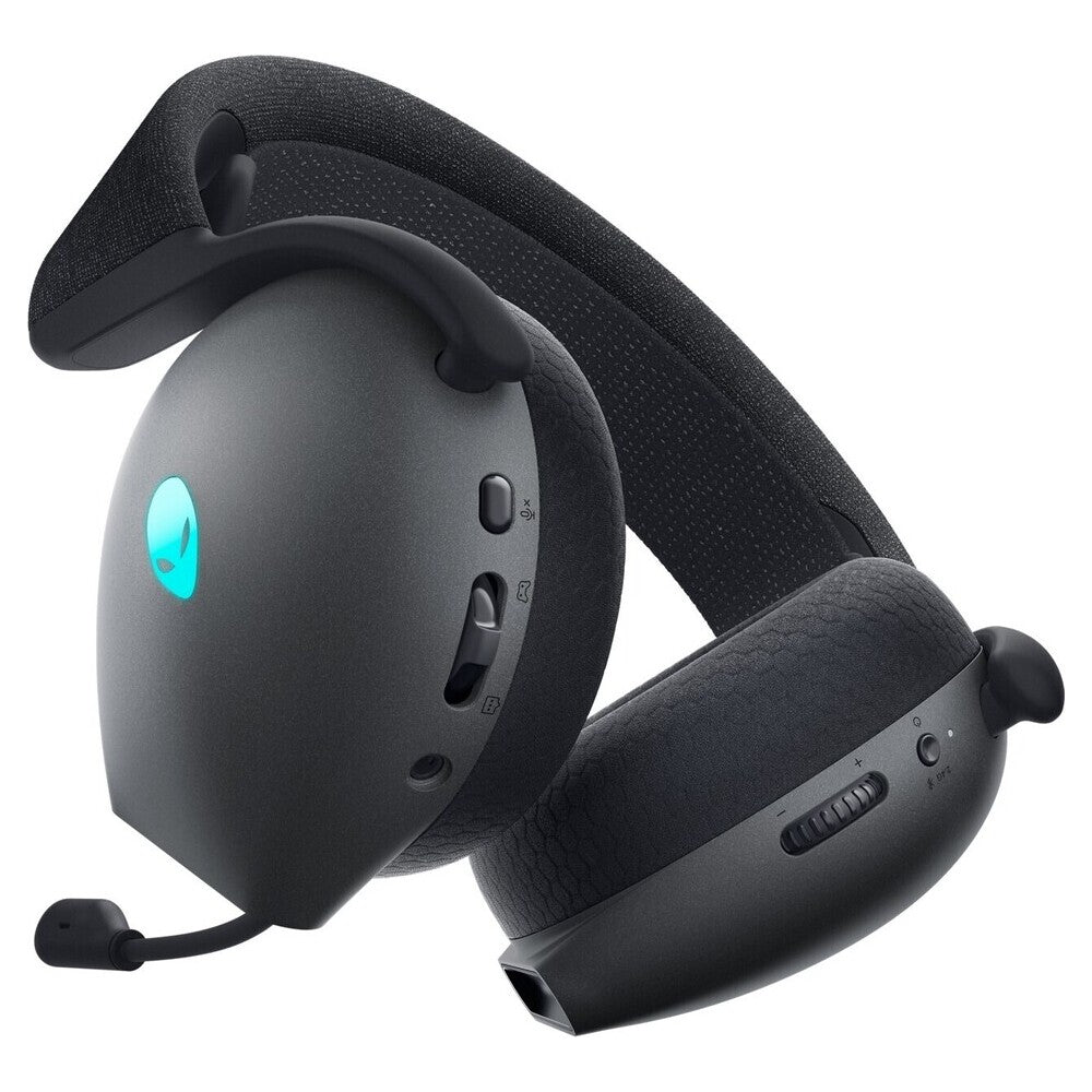 DELL Alienware Tri-Mode Wireless Gaming Headset — AW725H — Dark Side of the Moon