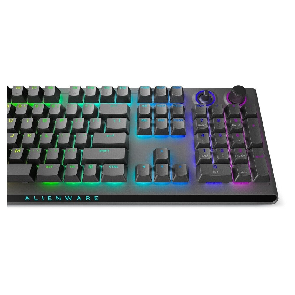 DELL Alienware Tri-Mode Wireless Gaming Keyboard - AW920K - Dark Side of the Moon