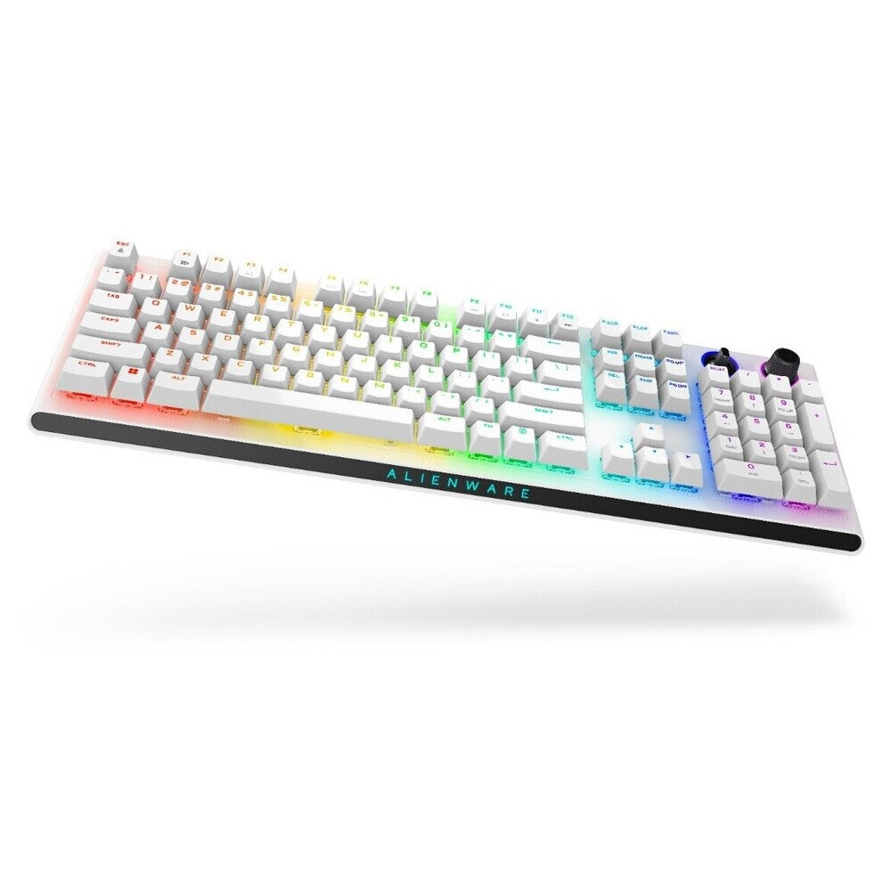 DELL Alienware Tri-Mode Wireless Gaming Keyboard — AW920K — Lunar Light