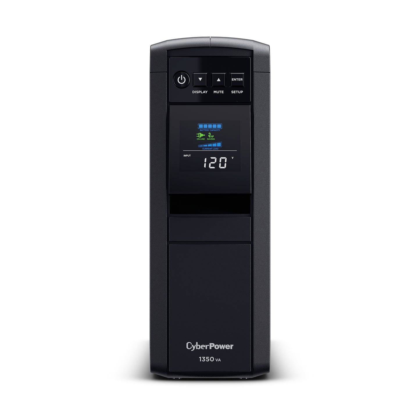CYBERPOWER UPS Intelligent CP1600EPFCLCD Line Interactive APFC LCD 1600VA